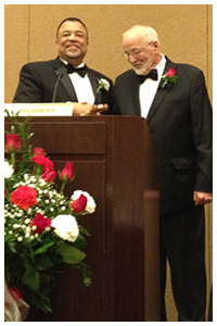 Davis and Past President Reed